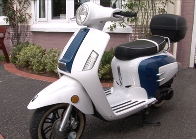 Turbho Bellissimo 125 / White-Blue